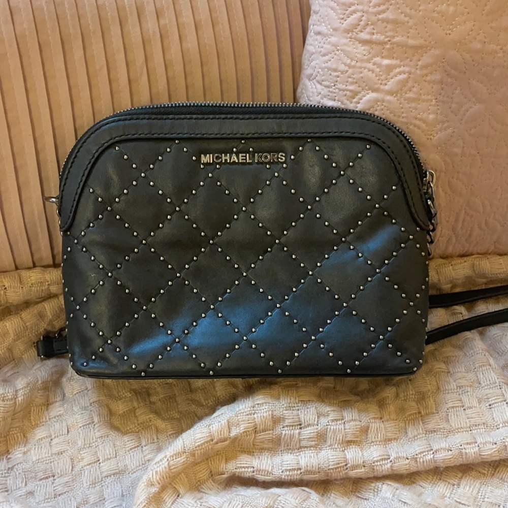 Michael Kors black crossbody purse